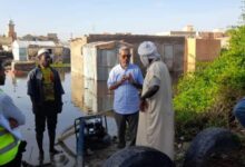 صورة بلدية عرفات تطلق حملة كبرى لشفط مياه الأمطار على مستوى المقاطعة