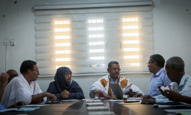 صورة انعقاد الدورة الثانية للمجلس البلدي لبلدية عرفات لسنة 2025