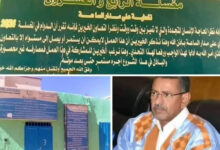 صورة عمدة البلدية يقدم مليونين أوقية دعما لمغسلة الرابع والعشرين